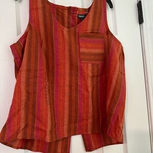 Toad & Co Taj Hemp Button Back Tank